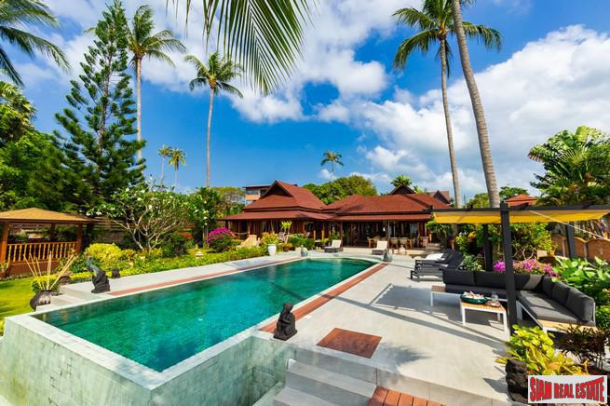 Villa Isabel | Beach Front Thai Style 4 Bed Villa at Thong Tanod Beach Taling Ngam, Koh Samui-7