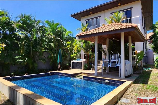 Large Two Storey Four Bedroom Garden House with Private Pool for Sale in Rawai-1