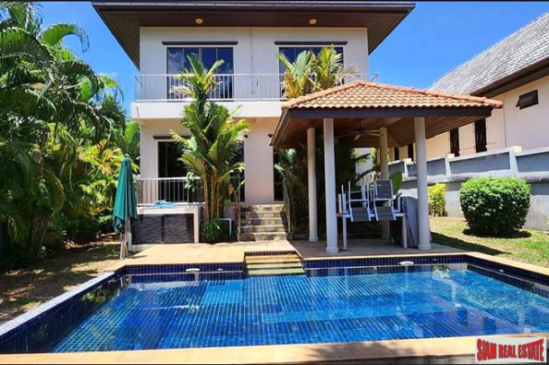 Large Two Storey Four Bedroom Garden House with Private Pool for Sale in Rawai-2