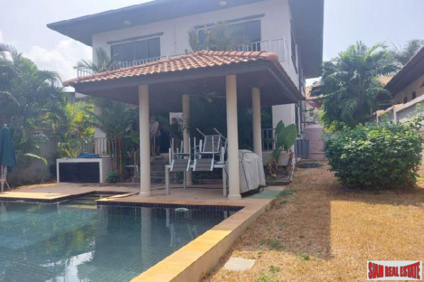 Large Two Storey Four Bedroom Garden House with Private Pool for Sale in Rawai-4