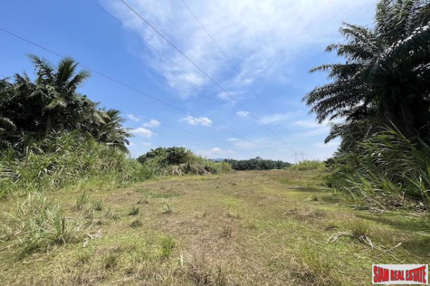Almost 10 Rai Land Plot with Canal and Mountain Views for Sale in Takua Pa, Phang Nga-15
