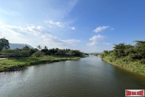 Almost 10 Rai Land Plot with Canal and Mountain Views for Sale in Takua Pa, Phang Nga-2