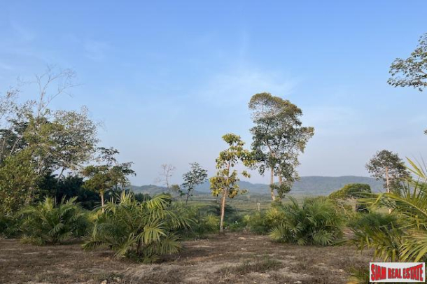 21 Rai Land Plot with Spectacular Sea Views from Both Sides of the Land for Sale in Takua Thung-10