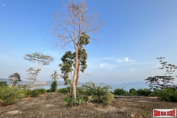 21 Rai Land Plot with Spectacular Sea Views from Both Sides of the Land for Sale in Takua Thung-11