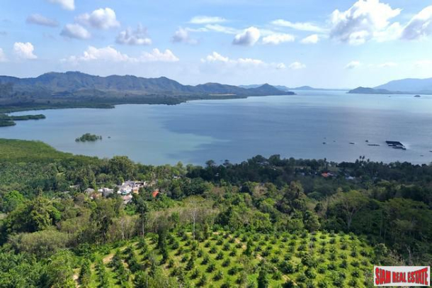 21 Rai Land Plot with Spectacular Sea Views from Both Sides of the Land for Sale in Takua Thung-2