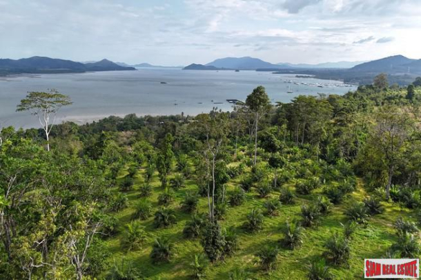 21 Rai Land Plot with Spectacular Sea Views from Both Sides of the Land for Sale in Takua Thung-3