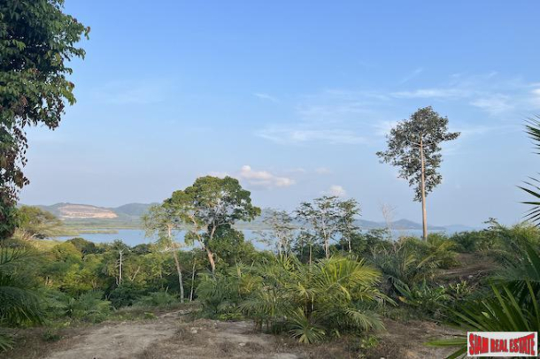 21 Rai Land Plot with Spectacular Sea Views from Both Sides of the Land for Sale in Takua Thung-5