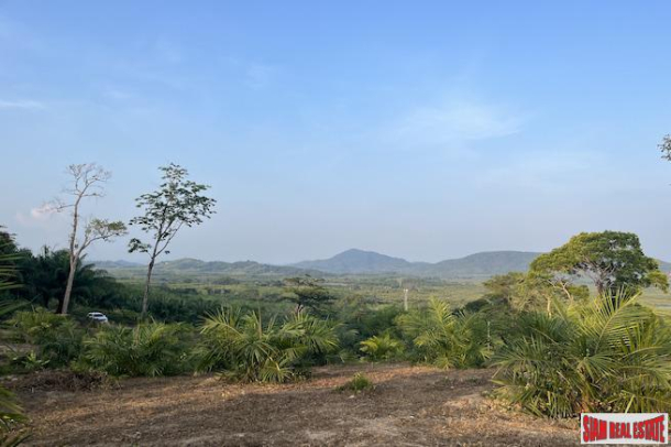21 Rai Land Plot with Spectacular Sea Views from Both Sides of the Land for Sale in Takua Thung-6