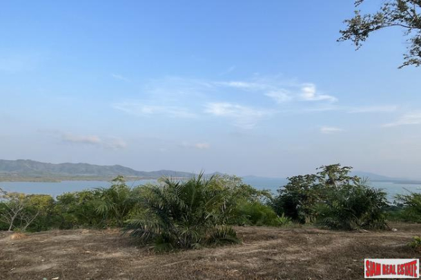 21 Rai Land Plot with Spectacular Sea Views from Both Sides of the Land for Sale in Takua Thung-7