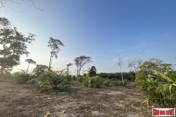 21 Rai Land Plot with Spectacular Sea Views from Both Sides of the Land for Sale in Takua Thung-9