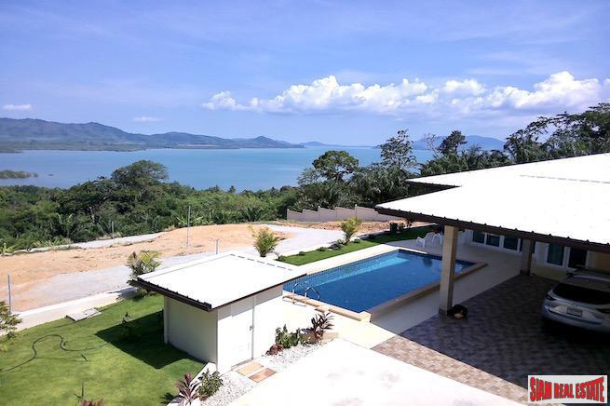 Amazing 180 Degree Sea Views - 3 Bedroom Pool Villa with Extra Buildable Land for sale in Takua Thung-11