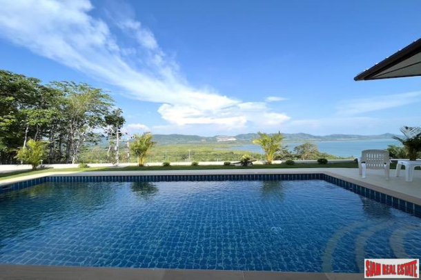 Amazing 180 Degree Sea Views - 3 Bedroom Pool Villa with Extra Buildable Land for sale in Takua Thung-2