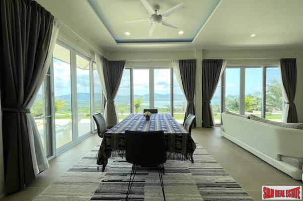 Amazing 180 Degree Sea Views - 3 Bedroom Pool Villa with Extra Buildable Land for sale in Takua Thung-6