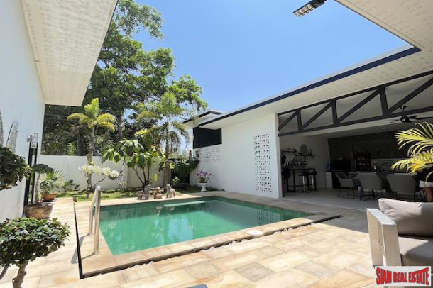New One Storey U-Shaped Private Pool Villa for Sale in Nong Thaley-1