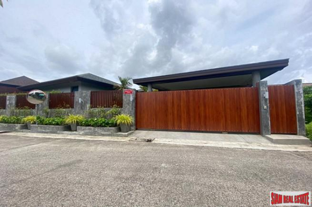 Three Bedroom Single Storey Pool Villa in Good Cherng Talay Location for Rent-12