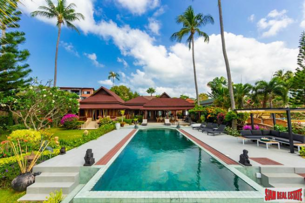 Villa Isabel | Beach Front Thai Style 4 Bed Villa for Rent at Thong Tanod Beach Taling Ngam, Koh Samui-1