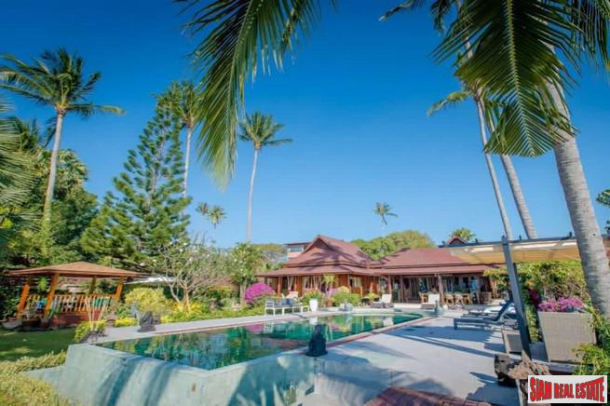 Villa Isabel | Beach Front Thai Style 4 Bed Villa for Rent at Thong Tanod Beach Taling Ngam, Koh Samui-5