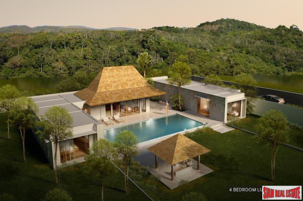 New Three & Four Bedroom Luxury Pool Villas for Sale in a Private Thalang Location-1