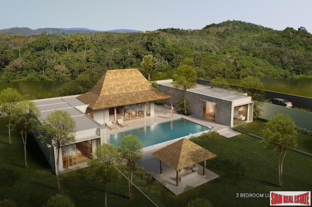 New Three & Four Bedroom Luxury Pool Villas for Sale in a Private Thalang Location-14