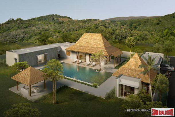 New Three & Four Bedroom Luxury Pool Villas for Sale in a Private Thalang Location-2