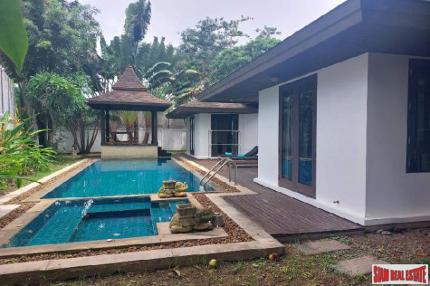 Vimanmek Residence | Thai Modern Style Three Bedroom Single Storey House for Rent in Chalong - Pet Friendly-2