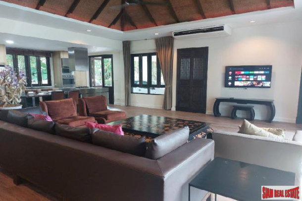 Vimanmek Residence | Thai Modern Style Three Bedroom Single Storey House for Rent in Chalong - Pet Friendly-4