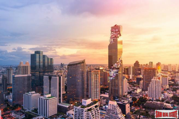The Ritz Carlton Residences at MahaNakhon - 3 Bed Unit on the 24th Floor with Large Terrace - Special Price and Free Furniture!-1