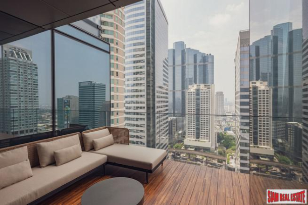 The Ritz Carlton Residences at MahaNakhon - 3 Bed Unit on the 24th Floor with Large Terrace - Special Price and Free Furniture!-20
