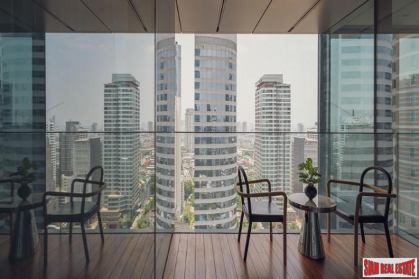 The Ritz Carlton Residences at MahaNakhon - 3 Bed Unit on the 25th Floor with Large Terrace - Special Price and Free Furniture!-17