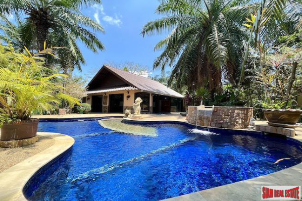 Large Four Bedroom Pavilion-Style Villa with Pool for Sale in Khok Kloi, Phang Nga - Near Natai Beach-1