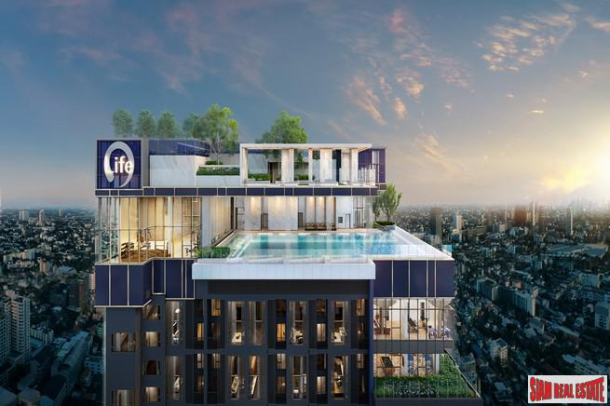 New High-Rise Condo with Excellent Facilities and Sky Pavilion at Phahon-Ladprao - Studio and Studio Vertiplex Units-7