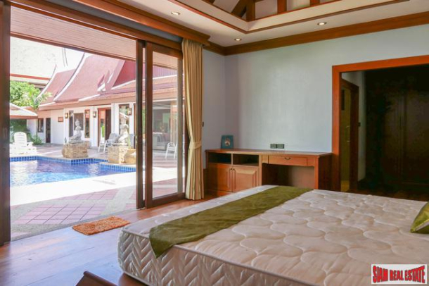 Sirinthara Villa | Extra Large Four Bedroom Thai-Style Pool Villa for Sale in Rawai-15