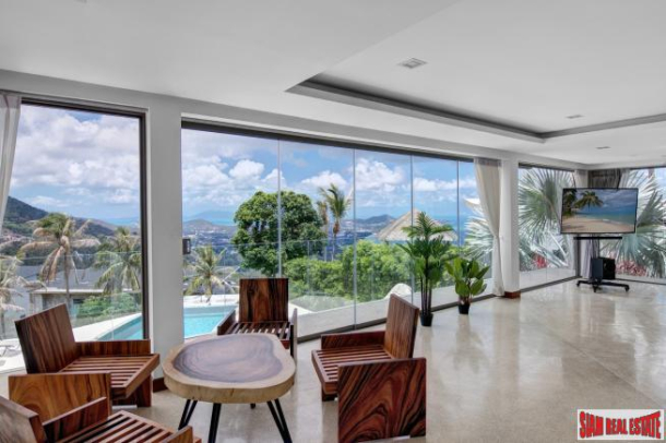 Luxury Spacious 5 Bedroom Pool Villa Excellent for Rentals in the Prestigious Chaweng Noi Hills Area, Koh Samui-14