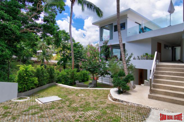 Luxury Spacious 5 Bedroom Pool Villa Excellent for Rentals in the Prestigious Chaweng Noi Hills Area, Koh Samui-7
