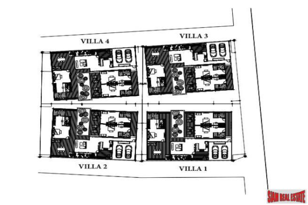 New 3 & 4 Bedroom Pool Villas for Sale in a Small Boutique Kata Project-21