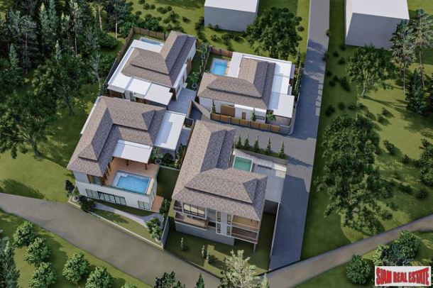 Modern & New Three Bedroom Single Storey Pool Villa for Sale in Rawai-19