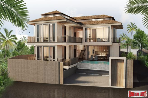 New Contemporary Four Bedroom Two Storey Pool Villa for Sale in Rawai-1