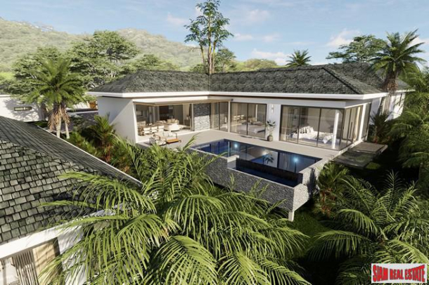 New 3 & 4 Bedroom Pool Villa Project for Sale in a Tropical Phang Nga Location-1
