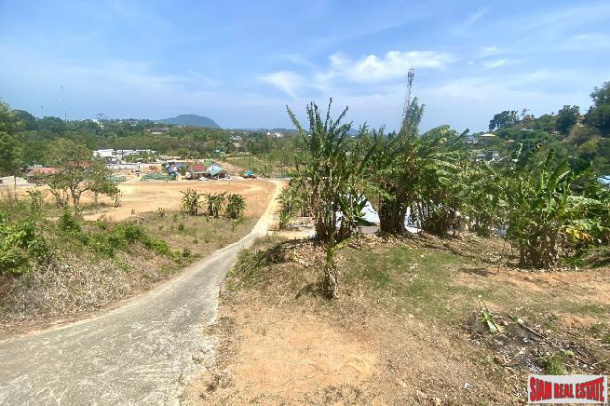 4,185.6 sqm // 2+ Rai Sea View Land Plot for Sale in Rawai-5