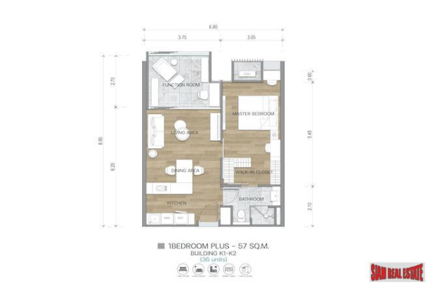 New Condo  Project with One Bedroom Duplexes for Sale in Kata-16