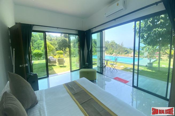 Two Storey Four Bedroom Luxury Sea View House with Private Pool for Sale in Karon-16