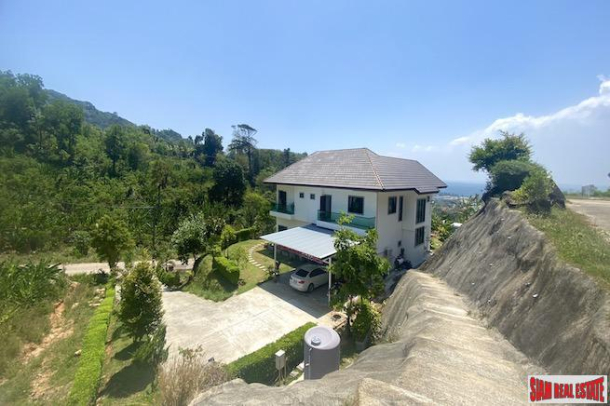 Two Storey Four Bedroom Luxury Sea View House with Private Pool for Sale in Karon-4