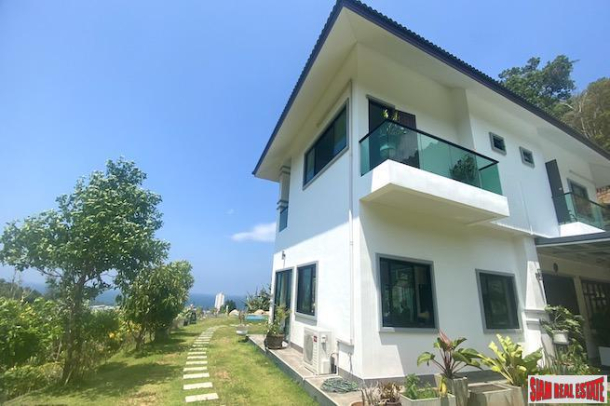 Two Storey Four Bedroom Luxury Sea View House with Private Pool for Sale in Karon-5