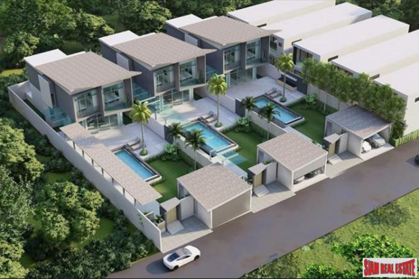 New Four Bedroom, Two Storey Pool Villas for Sale in Rawai - Only 2 Available-1