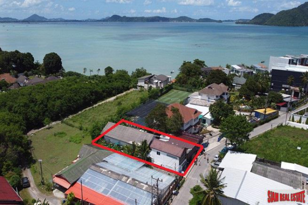 868 sqm Flat Land with Sea Views for Sale in Rawai. Ideal to build 4 Sky Villas-1