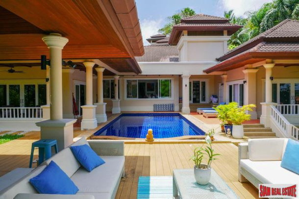 Lakewood Hills | Large & Spacious U-Shaped Five Bedroom Pool Villa for Rent in Layan-1
