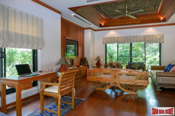 Baan Bua | Luxury Five Bedroom Pool Villa with Lots of Space and Gardens for Rent in Nai Harn-13