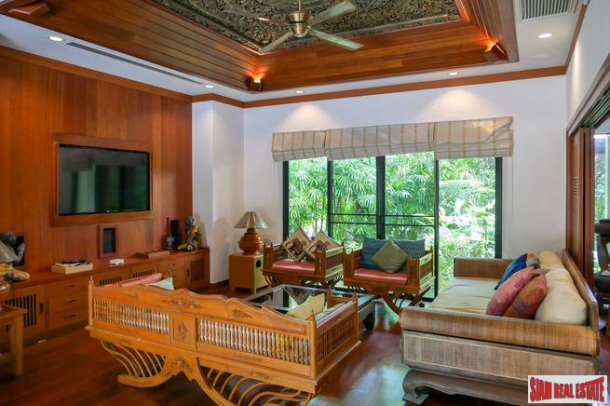 Baan Bua | Luxury Five Bedroom Pool Villa with Lots of Space and Gardens for Rent in Nai Harn-14