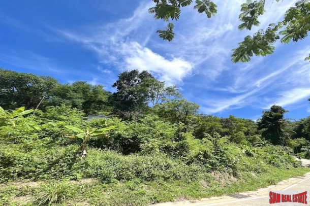 Almost 12 Rai of Hillside Land with Wonderful Chalong City  & Mountain Views-1