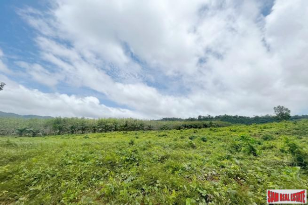 A large plot of 101 rai with clear water stream and mountain view for sale in Khuekkhak, Phangnga-12